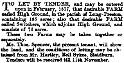 Property and Land Sales  1876-10-28 and 1876-11-04 CH